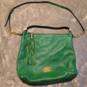 Green Michael Kors Shoulder Bag